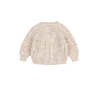 BB soft knit cardigan - natural - Búho