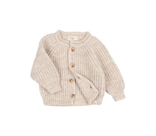 BB soft knit cardigan - natural - Búho