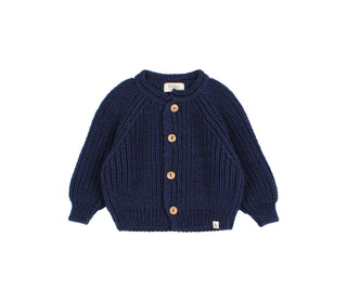 BB soft knit cardigan - navy - Búho
