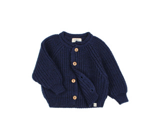 BB soft knit cardigan - navy - Búho