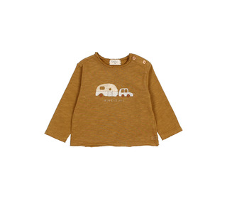 BB adventure t-shirt - ocre - Búho