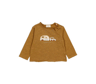 BB adventure t-shirt - ocre - Búho