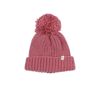 Soft knit hat - blush - Búho