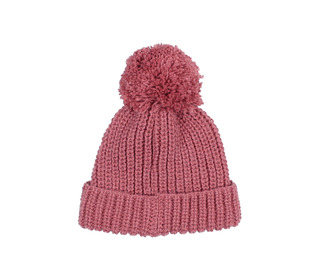 Soft knit hat - blush - Búho