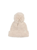 Soft knit hat - natural