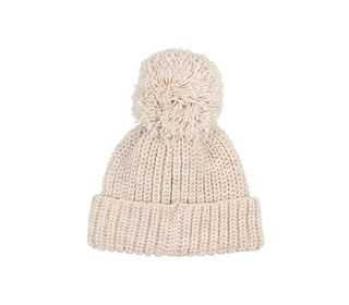 Soft knit hat - natural - Búho