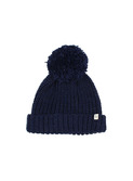 Soft knit hat - navy
