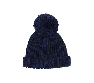 Soft knit hat - navy - Búho