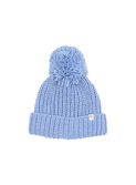 Soft knit hat - soft blue