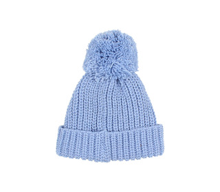 Soft knit hat - soft blue - Búho