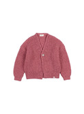Soft knit cardigan - blush