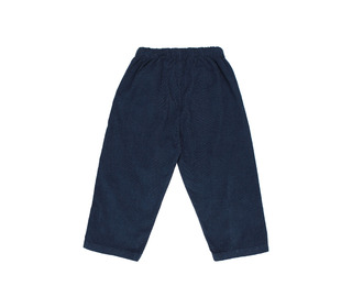 Soft velour pants - navy - Búho