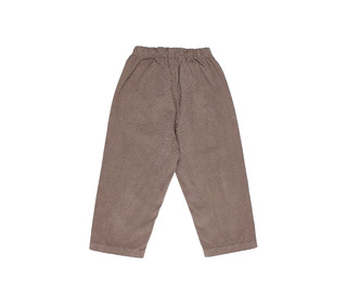 Soft velour pants - taupe - Búho