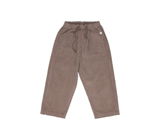 Soft velour pants - taupe - Búho