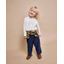 Soft velour pants - navy - Búho