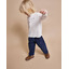 Soft velour pants - navy - Búho