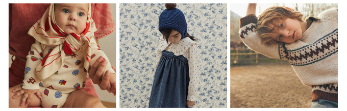 Leuke online babykleding en kinderkleding, Bobo Choses,  Buho, Emile et Ida, Minimalisma, FUB, Finch & Fable, Konges Slojd, Liewood, Hvid,  Play Up ...
