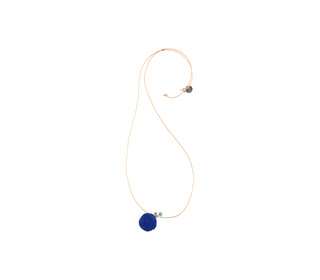 Necklace ball Indigo│Buho