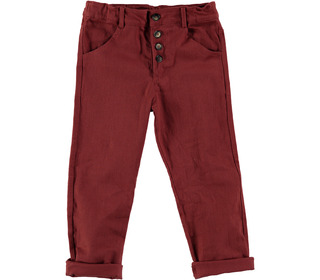 Alex buttoned boy pant cinnamon│Buho