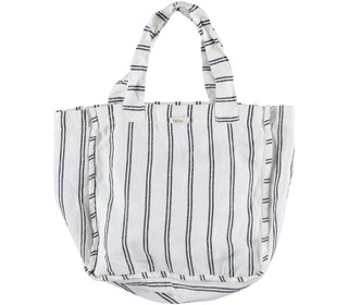 Stripes shopping bag - ecru│Buho