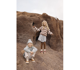 Bands knit jumper│Buho