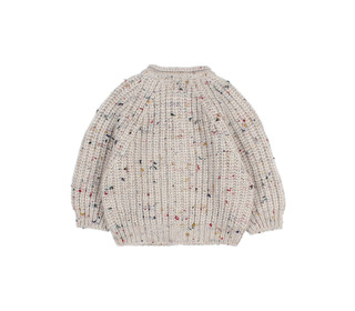 BB Botonato cardigan - pearl grey - Búho BB Botonato cardigan - pearl grey - Búho