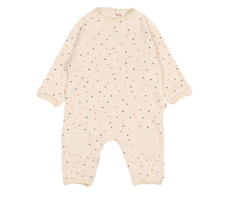BB Soft stars jumpsuit - natural - Búho BB Soft stars jumpsuit - natural - Búho