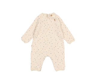 BB Soft stars jumpsuit - natural - Búho BB Soft stars jumpsuit - natural - Búho
