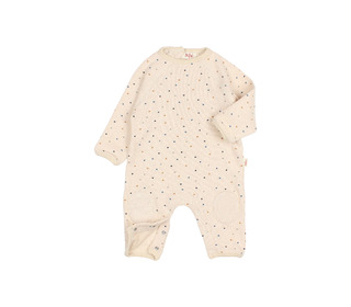 BB Soft stars jumpsuit - natural - Búho BB Soft stars jumpsuit - natural - Búho