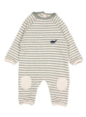 BB Soft stripes jumpsuit - eucalyptus