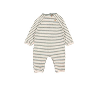 BB Soft stripes jumpsuit - eucalyptus - Búho