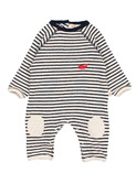 BB Soft stripes jumpsuit - navy