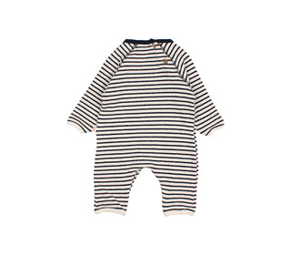 BB Soft stripes jumpsuit - navy - Búho