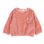 BB Velvet sweatshirt - peony - Búho BB Velvet sweatshirt - peony - Búho