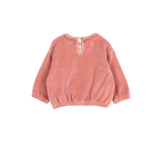 BB Velvet sweatshirt - peony - Búho BB Velvet sweatshirt - peony - Búho
