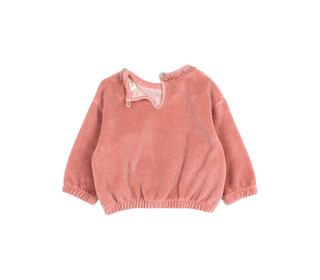 BB Velvet sweatshirt - peony - Búho BB Velvet sweatshirt - peony - Búho