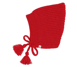 BB Soft knit hat - poppy red - Búho BB Soft knit hat - poppy red - Búho