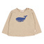 BB whale t-shirt - biscuit - Búho BB whale t-shirt - biscuit - Búho