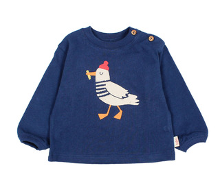 BB bird t-shirt - marine - Búho BB bird t-shirt - marine - Búho