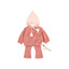 BB Velvet sweatshirt - peony - Búho BB Velvet sweatshirt - peony - Búho