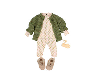 BB Cottage rib legging - cream pink - Búho