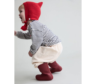 BB Soft knit hat - poppy red - Búho BB Soft knit hat - poppy red - Búho