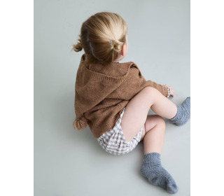 BB Hood cardigan - cookie - Búho BB Hood cardigan - cookie - Búho