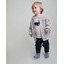 BB Botonato cardigan - pearl grey - Búho BB Botonato cardigan - pearl grey - Búho