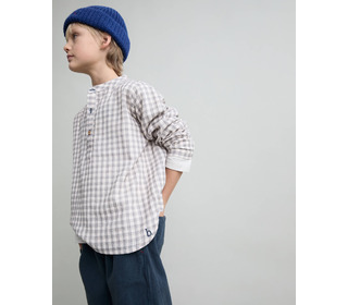 Vichy shirt - grey - Búho