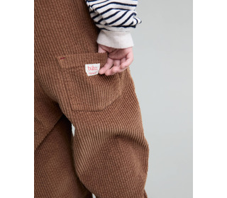 Corduroy dungaree - cookie - Búho Corduroy dungaree - cookie - Búho