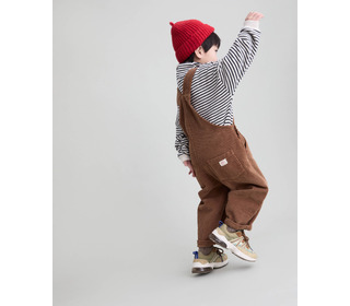Corduroy dungaree - cookie - Búho Corduroy dungaree - cookie - Búho