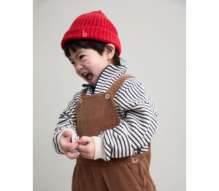 Corduroy dungaree - cookie - Búho Corduroy dungaree - cookie - Búho