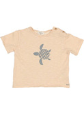 BB turtle t-shirt - vanilla