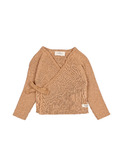 NB Crossed cardigan - caramel